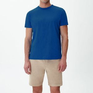 เสื้อยืดแขนสั้นผ้าแคนวาสสำหรับทั้งชายและหญิง, เสื้อยืดแท้ - Product Image 4