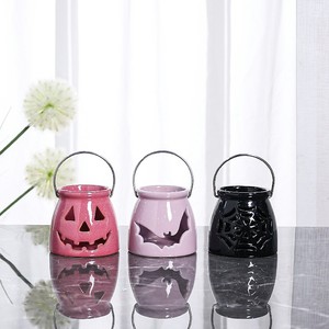 ที่ใส่เทียนรูปแมงมุมเซรามิกสีดำ สำหรับฮาโลวีน เป็นมิตรกับสิ่งแวดล้อม เหมาะสำหรับตกแต่งบ้าน โต๊ะอาหาร หรือเป็นของขวัญ - Product Image 5