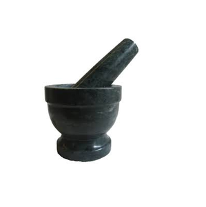 Mortero de mármol y Mazo para cocina, herramienta de molienda, piedra Natural, granito, mazo y restaurantes, uso de masala - Product Image 2