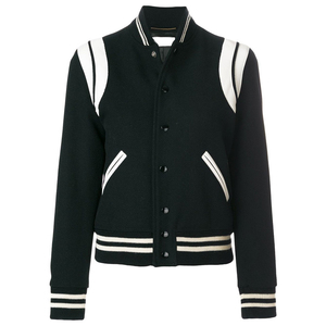 Wholesale OEM High Quality Breathable Winter Varsity <b>Jacket</b> Womens Lettermen <b>Jacket</b> Made Pakistan Customised Logo Printing Nylon - Product Image 3