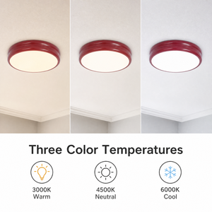 <b>Modern</b> Round Ultra Slim Acrylic Iron Dimmable <b>LED</b> <b>Ceiling</b> <b>Light</b> With Remote For Living Room Bedroom 100W Tri Color - Product Image 3