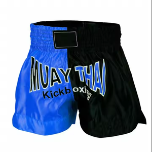 Short de boxe imprimé Ufc avec logo personnalisé Short Ufc à sublimation personnalisée 100% polyester Arts martiaux porter avec motifs personnalisés - Product Image 2
