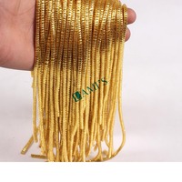 Wholesale Professional Thick Metallic Spun Yarns Nakshi French Metallic Dabka Bullion Wire for Zari Embroidery and Jewellery