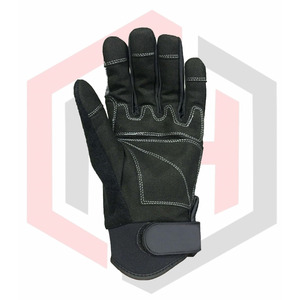 Gants de jardinage à logo privé, doigts tactiles, haute performance, gants tactiques en cuir, protection des mains, sécurité, flexibles - Product Image 3