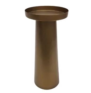 Portavelas de Metal de aluminio para decoración del hogar, soporte de vela de estilo clásico de Color negro mate Para Boda y Decoración de mesa - Product Image 3