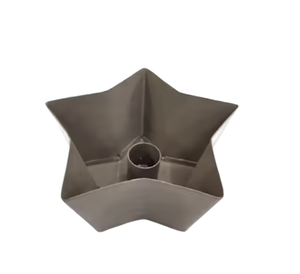 Artisanat en métal Fournitures d'éclairage Bougeoir avec une conception d'étoile en forme attrayante Top Arrivée Vente chaude Décoration de la maison - Product Image 1