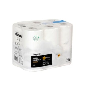 Carta igienica classica a 2 veli per la casa, 12 rotoli - Product Image 1