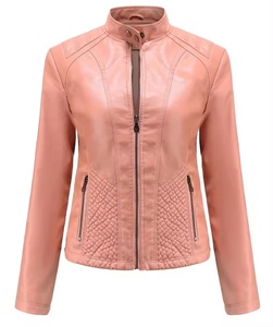 Veste pour femme élégante et décontractée de qualité supérieure en nylon/coton imperméable et coupe-vent pour l'automne - Product Image 1