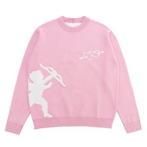 Sweat-shirt d'hiver pour homme avec logo brodé personnalisé, col rond, coupe classique, uni, en molleton de coton teint - Product Image 3