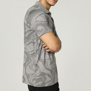 เสื้อโปโลผู้ชายสั่งตัดได้ ดีไซน์ทันสมัย ใส่สบาย ระบายอากาศดี พิมพ์ลายแบบซับลิเมชั่น ราคาสมเหตุสมผล - Product Image 4