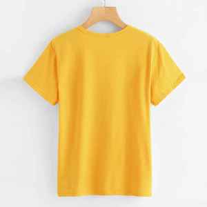 Vestido Camiseta Holgado Informal para Mujer, Estampado por Transferencia de Calor, 100% Algodón Orgánico Ecológico, Posiciones de Logotipo Personalizables - Product Image 6