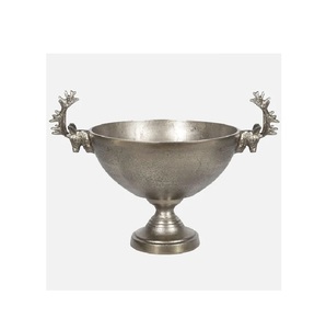 Enfriador de vino de hielo de metal, tinas de bebidas para Bar, restaurante, Hotel, Cubo de vino, Cubo de vino de hielo moderno, forma redonda de aluminio - Product Image 3
