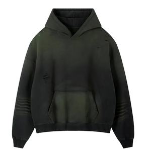 Sweat-shirts à capuche en polaire pour hommes, streetwear, lourds, avec impression de logo personnalisé - Lirael - Product Image 1