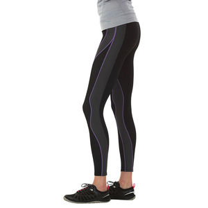 Leggings de sport d'entraînement de gymnastique à taille élastique pour femmes Logo personnalisé Pantalon de yoga Motif solide Leggings de yoga à sublimation décontractés - Product Image 6