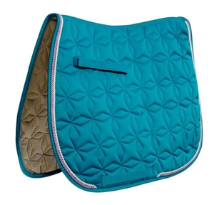 Almohadilla de sillín inglesa acolchada de algodón de primera calidad al por mayor, almohadilla de equitación contorneada para todo uso, almohadilla de sillín de entrenamiento cómoda y duradera - Product Image 3