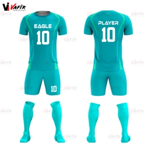 Vente en gros 2025 nouveau logo personnalisé impression numérique uniforme de football de haute qualité 100% polyester respirant séchage rapide demi manches porter - Product Image 4