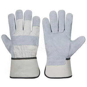 Gants canadiens de protection en cuir de haute qualité, prix de gros abordable, les plus vendus, fabriqués au Pakistan - Product Image 1