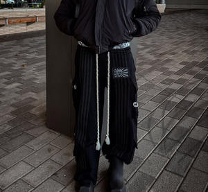 Pantalon de survêtement multicolore de haute qualité pour hommes pantalon de survêtement léger Baggy jambe droite pantalon Style décontracté jambe large Streetwear - Product Image 6