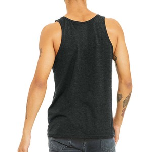 Débardeur haut de gamme unisexe en gros respirant en toile Bella - Product Image 6