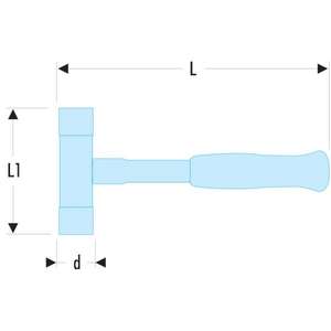 Marteau à pointes interchangeables Facom - Product Image 2