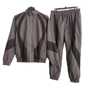 Conjunto de chándal cortavientos ligero al por mayor para hombre, chaqueta con pantalones para correr, ropa deportiva personalizada, traje elegante de otoño - Product Image 6
