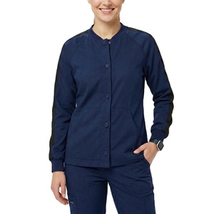 Chaqueta Quirúrgica para Mujer al por Mayor con Cierre de Broches, Uniforme Médico Cálido, Ropa de Enfermera de Hospital, Chaqueta Quirúrgica con Logotipo Personalizado Directo de Fábrica - Product Image 1