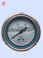 60mm 0-1MPa Stainless Steel Back Entry Panel Mounting Pressure Gauge