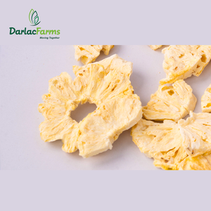 Dried <b>Pineapple</b> Slices Sweet <b>Light</b> Yellow Bulk Freeze Dried Ready To Eat From Vietnam - Product Image 3