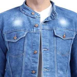 แจ็กเก็ตผ้าเดนิมแฟชั่นใส่สบายสำหรับผู้ชายเสื้อแจ็กเก็ตผ้าเดนิมแฟชั่นสำหรับผู้ชาย - Product Image 6