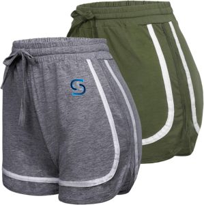 Vente en gros Short de sport pour homme décontracté uni en polyester et nylon imprimé Taille élastique avec poche latérale Vêtements de course à pied - Product Image 6