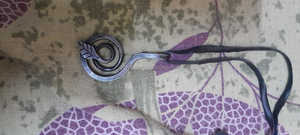 Personalizado hecho a mano de hierro forjado hacha colgante gótico joyería hombres collar de acero inoxidable por Unique Craft India - Product Image 3