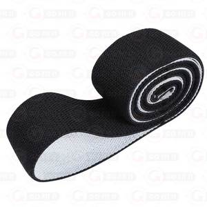 Banda de resistencia de poliéster unisex con logotipo personalizado equipo de ejercicio físico para gimnasio nueva condición para piernas en cuclillas entrenamiento de glúteos - Product Image 5