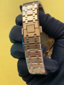 Reloj de pulsera analógico automático mecánico de acero inoxidable con esfera indexada de 41mm a la moda para hombre a precio mayorista - Product Image 4