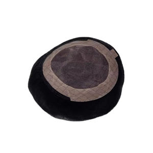 Prótesis capilar de cabello humano con base mono, peluca de cabello humano con base mono, cabello Taz BD - Product Image 2