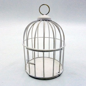 กรงนกโลหะสไตล์วินเทจ, กรงนกตกแต่งบ้านนกทนทานสำหรับตกแต่งสวนกลางแจ้งและตกแต่งบ้าน - Product Image 6