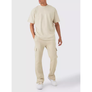 Conjunto Deportivo de Invierno para Hombre de Alta Calidad, Ropa Personalizada, Estilo Urbano, Color Sólido, 100% Algodón, Pantalones Deportivos Estampados - Product Image 6