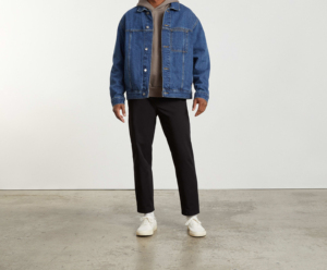 Vestes en jean coupe-vent les plus vendues pour hommes Prix d'usine Vestes décontractées pour hommes Vêtements d'extérieur durables et élégants Vestes pour hommes - Product Image 6