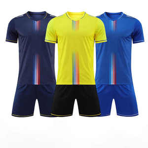 100% poliéster sublimación deporte fútbol Jersey asequible al por mayor hombres equipo de fútbol conjunto - Product Image 1