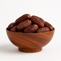 Bol en argent de qualité supérieure pour les dates Eid Ramadan cadeau affichage de fruits sains nouvelle saison dates douces exportation en vrac plateau-cadeau de qualité