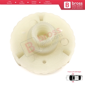 BWR5048 Motor regulador de ventana Cog Roller Gear para camión CF65 CF75 CF85 XF95 XF105 2001-2013 1779727 1779728 Bross Auto Parts - Product Image 5