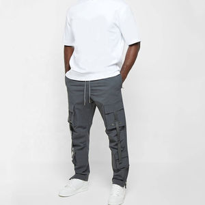 Nouveauté OEM pantalons de jogging élastiques coniques pour hommes populaires personnalisés - Product Image 3