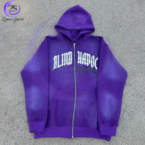 ชุดวอร์มพิมพ์ลายพัฟฟ์เทอร์รี่สำหรับผู้ชายชุดวอร์มใส่สบายพิมพ์ลาย2025โลโก้ได้ตามต้องการ - Product Image 3