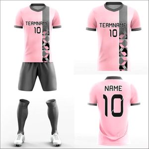 Conjunto de Uniforme de Fútbol de Verano, Estilo Moderno, 100% Poliéster, Transpirable y Ligero, con Mangas Cortas para Adultos, Alta Calidad, Venta al Por Mayor - Product Image 6