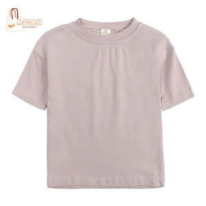 เสื้อยืดเด็กสไตล์ลำลองขายดีคอกลมผ้าถักคอตตอน100% พิมพ์ลายแบบกำหนดเองต้นฉบับและราคาไม่แพง - Product Image 1