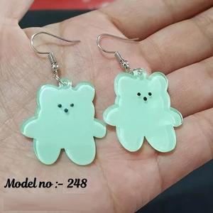 Pendientes de aleación duraderos de fabricación india, grado quirúrgico para orejas sensibles para reventa y tiendas de regalos disponibles al mejor precio - Product Image 2