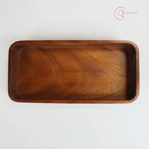 ถาดเสิร์ฟไม้เนื้อแข็งดีไซน์เรียบง่าย เหมาะสำหรับการเสิร์ฟอย่างหรูหรา - Product Image 1