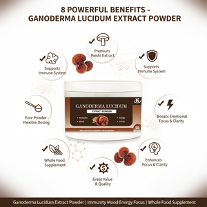 אבקת תמצית פטריית ריישי אורגנית (גנודרמה לוסידום) - Product Image 2