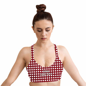 Breathable Workout Set High Waisted <b>Leggings</b> With Crop <b>Top</b> Athletic Wear Women Yoga Sets For Sale - Product Image 2