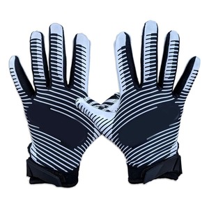 Guantes de Fútbol Americano de Látex Antideslizantes Hechos a Medida, Diseña Tus Propios Guantes Deportivos de Receptor con Logotipo, Impermeables y con Pantalla Táctil - Product Image 1