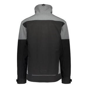 Veste Softshell Haute Performance Personnalisée pour Hommes Col Montant Coupe-Vent Active Vente en Gros Direct Usine Veste Softshell - Product Image 4
